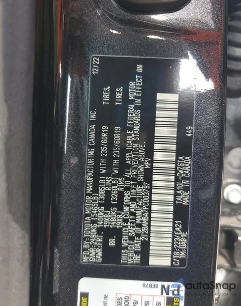 2023 Lexus Rx 350 Base z USA, uszkodzony, nr VIN 2T2BAMBA7PC003797